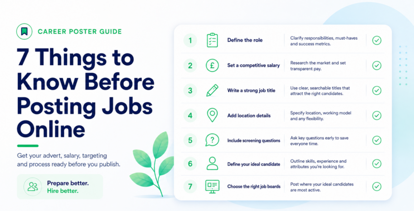 7 things to know before posting jobs online
