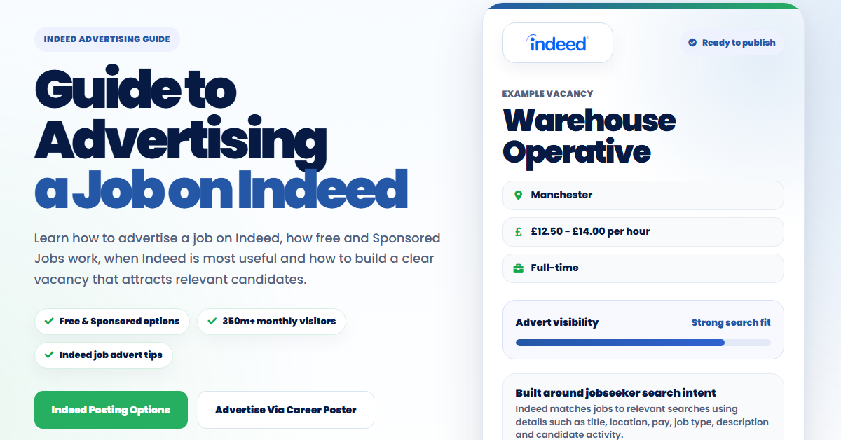 Advertise a Job on Indeed | Indeed Job Advertising Guide