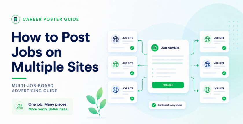 How to post jobs on multiple sites and job boards