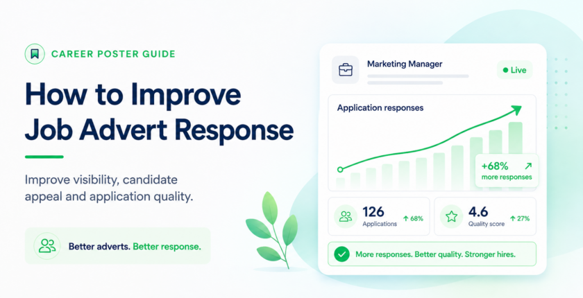 How to improve job advert response and attract suitable candidates