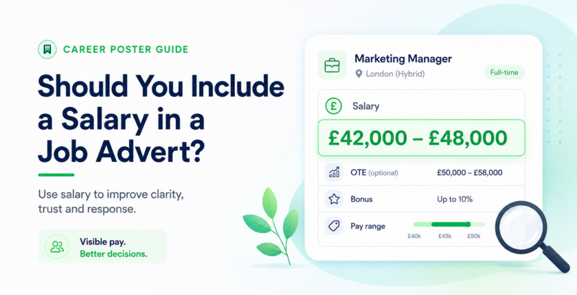 Should you include a salary in a job advert – salary transparency guide