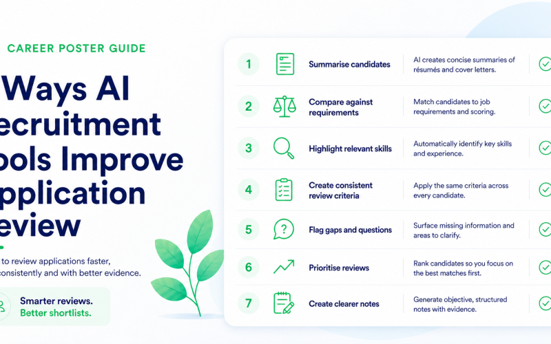 7 ways AI recruitment tools improve application review