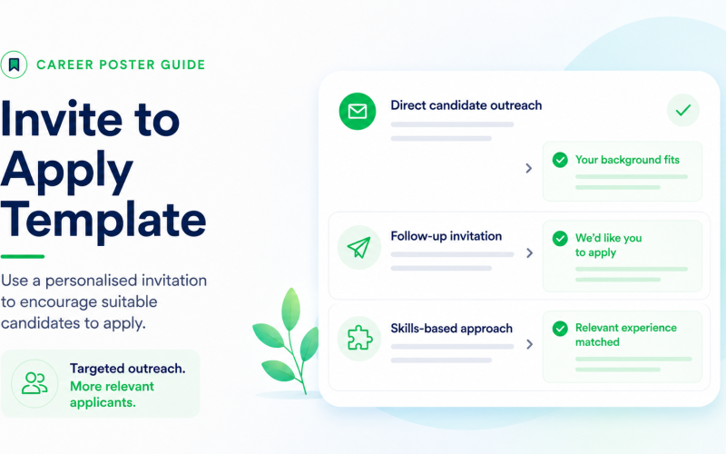 Invite to apply template for candidate outreach