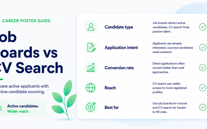 Job boards vs CV search comparison
